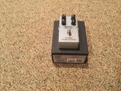 Carl Martin bass chorus - MXR bass overdrive - Xotic robotalk