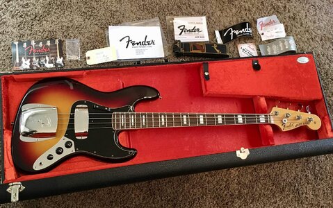 Fender US AVRI '74 Jazz Bass Neck