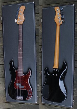 Mike Lull and Sadowsky basses