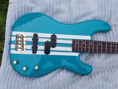 Funk Guitars usa PJ precision jazz Bass with DiMarzio pickups