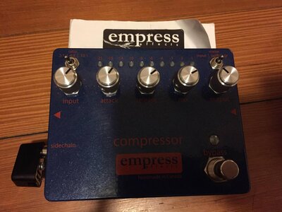 Empress Compressor, Earthquaker Devices The Warden