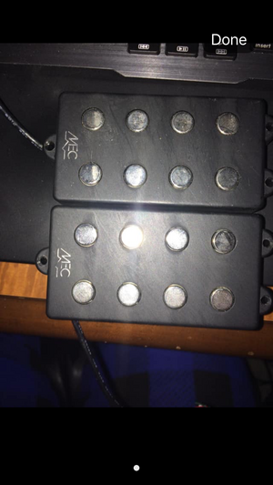 MEC Music Man style Humbuckers