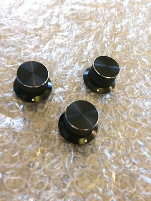 BC RICH 80's TOP HAT KNOBS  (3)  Hard to find...