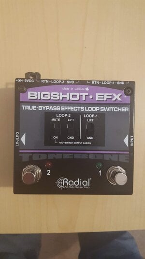 Radial Bigshot EFX Loop Switcher