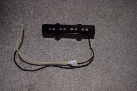 Lindy Fralin Jazz Bass Replacement Bridge Pickup