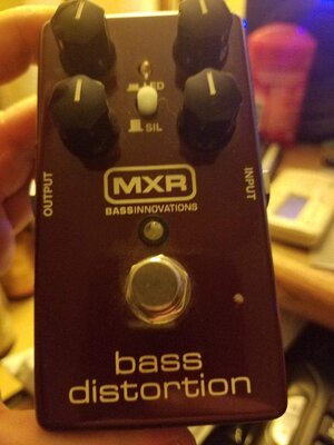 MXR M85 Bass Distortion