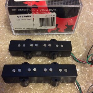 Dimarzio Area J pickup set