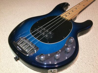 Blue Dawn Ernie Ball Music Man Stingray 4H