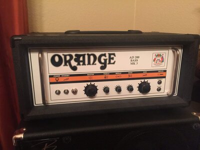 Orange AD200B (Black tolex)