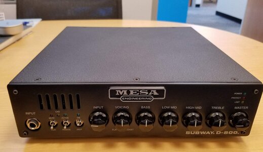 Mesa Subway D-800 bass amp! Plus a sweet bonus gift :)