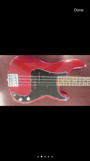 Nate Mendel P bass 650 shipped