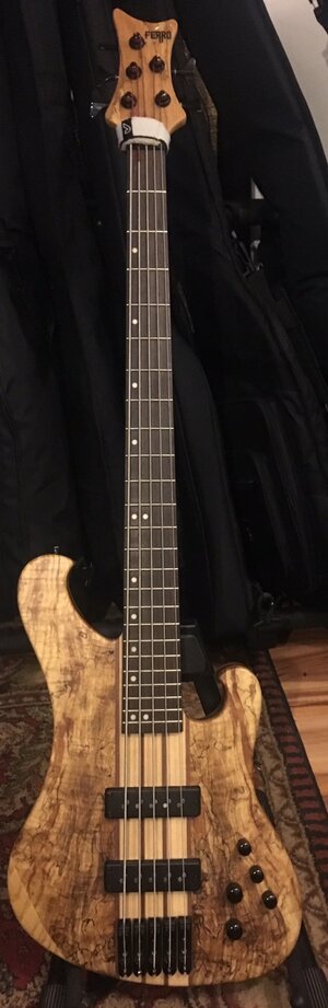 J-Ferro Denair Spalted Maple (Nordstrand Pickups & Pre)