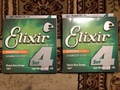 Elixir Stainless Steel 4 45/105 two sets