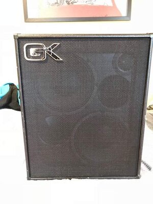 GK Gallien-Krueger 210MBE-II 2x10 Bass cab--Light! only 30 lbs!