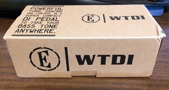 Eden WTDI pre-amp/direct box - NEVER USED