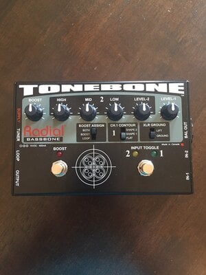 Radial Tonebone Bassbone DI/Bass Control Center