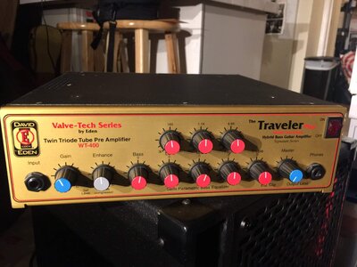 Eden WT 400 - The Traveler Plus w/ rack ears