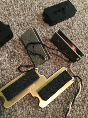 P bass pickups