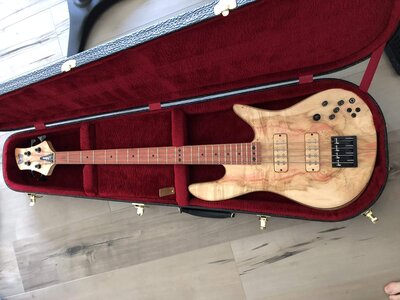 Fodera Viceroy Elite 2017 Japanese Maple NAMM Show