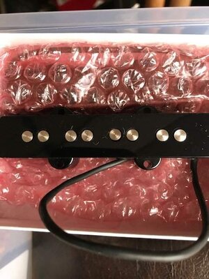 Reed James jazz bass pickups - NEW IN BOX