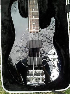 Ernie Ball Musicman Classic Sabre.  Black and Rosewood