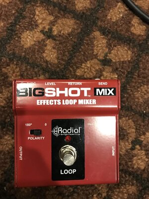 Radial Big Shot Mix Effects Loop Mixer