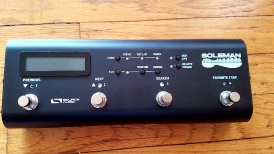 Source Audio Soleman Midi Foot Controller