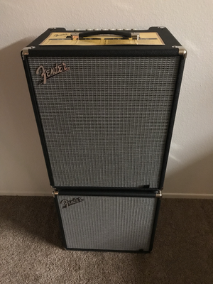 Las Vegas local sale, Fender Rumble Stack,500 combo w/ Rumble 112 ext cab