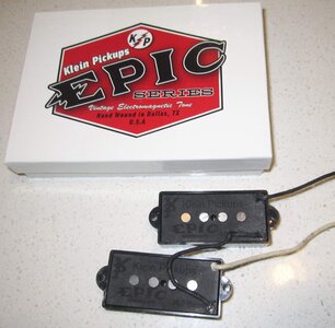 Klein Epic Series 62" Precision bass  pickups