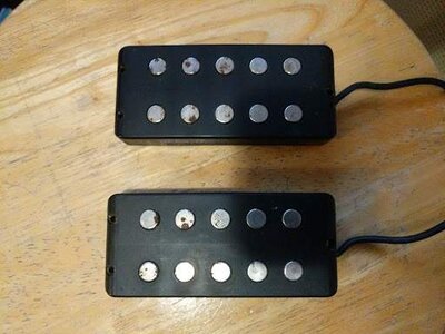 Pair of Warwick MEC $$ MM 5-string humbuckers