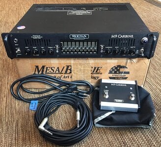 Mesa M9 Carbine rack amp