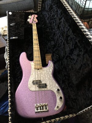 Holiday Sale! As New Fender Limited Edition AC P Bass! Super Cool!