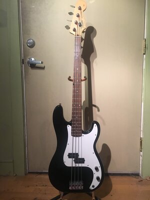 Early '90s "Squier Series" Fender Precision Bass, MIK