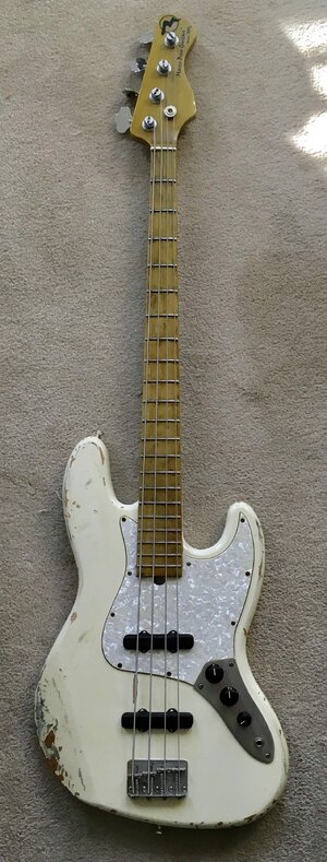 MARCO TFL Relic Jazz Bass