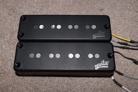 Aguilar Super Singles 4 string pickups