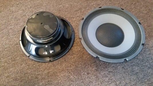 2 Peavey 10" bass speakers  8 ohms