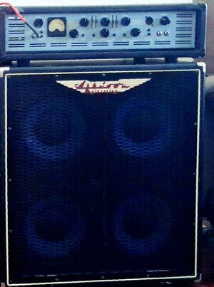 Ashdown abm410 600 watts 8ohm cab