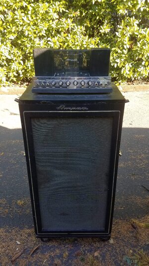 1967 Ampeg B15NC, 50w tube, 2x15, original everything including drivers