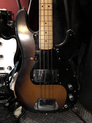 NYC Local Only: Fender Road Worn P Bass with Fralins and Black PG, Chrome Covers, Gator Case