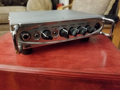 GK MB 200 2lbs 200 watt amp / headphone amp (free shipping)