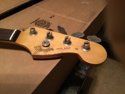 Loaded Flea jazz neck road worn