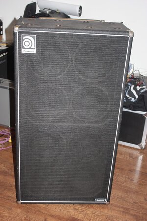 Ampeg SVT-810E Classic Series 8x10 Bass Cabinet 2001 Black