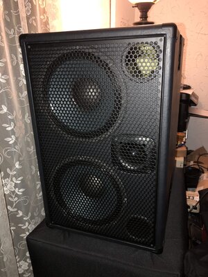 Wayne Jones WJ2x10 Powered 1000 watt RMS Cabinets - Pair Price