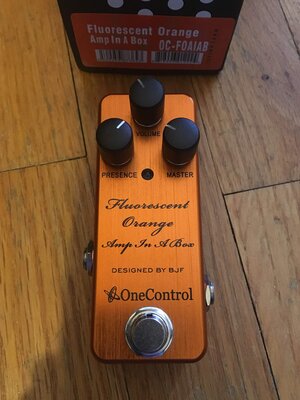 One Control Flourescent Orange Overdrive