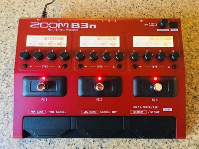 Zoom B3N Multi-Effects Processor