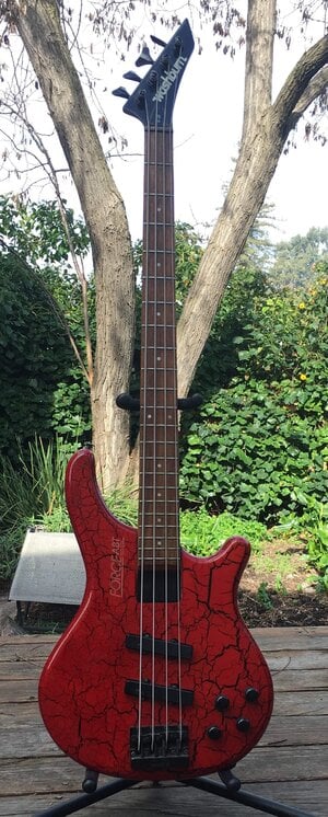 *FINAL* FINAL PRICE DROP! Vintage '80s Washburn B-20 Force ABT active jazz bass. Trades welcome!