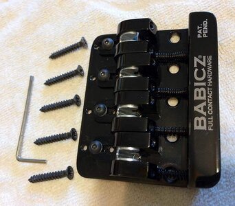 SOLD - Babicz FCH-4 bridge - Black