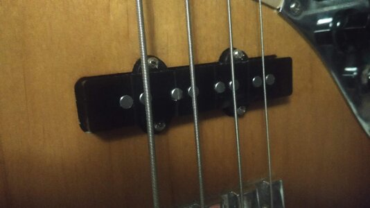 Fralin Split Jazz 5% overwound Bridge pickup