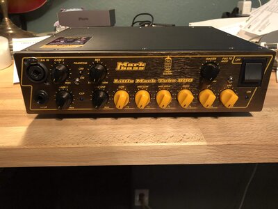 Mark bass Little Mark Tube 800 Price drop $450