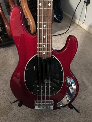 Ernie Ball Musicman 30th Anniversary Stingray Bass w/Case